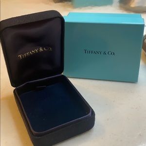 Vintage Tiffany necklace box and gift box